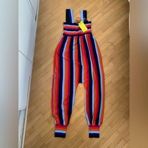 FARM Rio Made In Brazil Multicolor Striped Jumpsuit